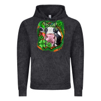 Vintage Black St. Patrick's day cow Vintage Hoodie - FaDigitalArtStudio