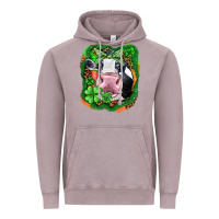 Vintage Zinc St. Patrick's day cow Vintage Hoodie - FaDigitalArtStudio