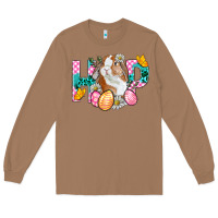 Toasted Coconut Hop Bunny Easter Long Sleeve Tee - BundleAndBundleShop