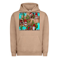 Pigment Burro ho ho ho gnome Urban Hoodie - JahusDesignShop