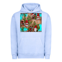 Pigment Grape Ice ho ho ho gnome Urban Hoodie - JahusDesignShop