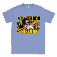 Colony Blue i am black history Classic Tee - CowGirlArtShop