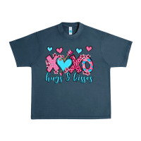 Midnight Navy xoxo hugs and kisses olivia Urban Heavy Tee - OliviaCreatesArt