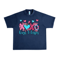 Navy xoxo hugs and kisses olivia Urban Heavy Tee - OliviaCreatesArt