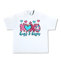 White xoxo hugs and kisses olivia Urban Heavy Tee - OliviaCreatesArt
