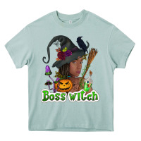 Arona Boss witch afro Heavy Core Tee - NancyCooperArtShop