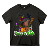 Asphalt Boss witch afro Heavy Core Tee - NancyCooperArtShop