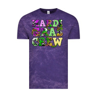 Cloud Purple mardi gras crew olivia Vintage Tee - OliviaCreatesArt