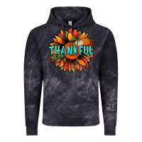 Cloud Black thankful with sunflower bbs Vintage Hoodie - BundleAndBundleShop