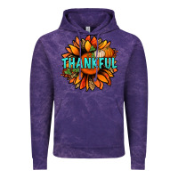 Cloud Purple thankful with sunflower bbs Vintage Hoodie - BundleAndBundleShop