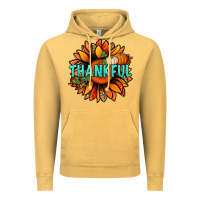Vintage Mustard thankful with sunflower bbs Vintage Hoodie - BundleAndBundleShop