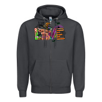Smoke love halloween heifer Zipper Hoodie - AdoDesignShop