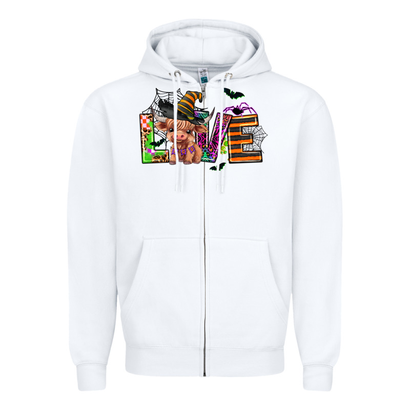 Love Halloween Heifer Zipper Hoodie by AdoDesignShop | Teevron