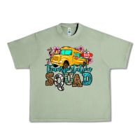 Oil Green transportation squad school bus Urban Heavy Tee - Jasminsmagicworld