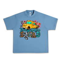 Pebble Blue transportation squad school bus Urban Heavy Tee - Jasminsmagicworld