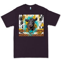 Plum black angus Premium Tee - TumblerDesignByShophia