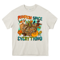 Cream Pumpkin spice everything Heavy Core Tee - NancyCooperArtShop
