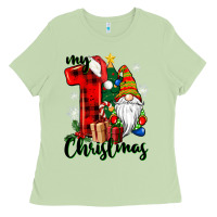 Matcha my first christmas gnome Ladies Tee - CowGirlArtShop