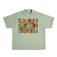 Oil Green flannels hayrides pumpkins  bonfires Urban Heavy Tee - FaDigitalArtStudio