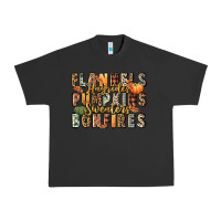 Pigment Black flannels hayrides pumpkins  bonfires Urban Heavy Tee - FaDigitalArtStudio