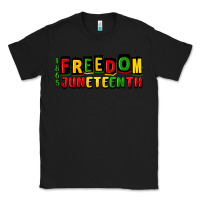 Black freedom juneteenth Classic Tee - CowGirlArtShop