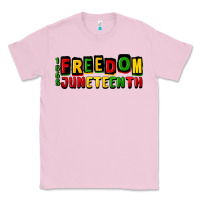 Bubblegum Pink freedom juneteenth Classic Tee - CowGirlArtShop