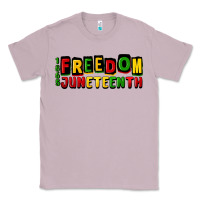 Lilac freedom juneteenth Classic Tee - CowGirlArtShop