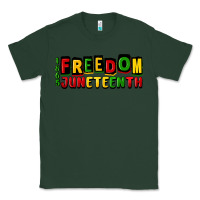 Sports Green freedom juneteenth Classic Tee - CowGirlArtShop