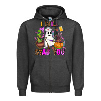 Charcoal Heather i will stab you nurse Zipper Hoodie - AdoDesignShop