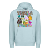Blue Mist Tequila Sunshine Premium Hoodie - CowhideDigitalArt