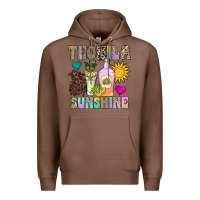 Chestnut Tequila Sunshine Premium Hoodie - CowhideDigitalArt
