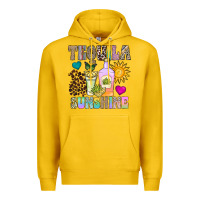 Lemon Tequila Sunshine Premium Hoodie - CowhideDigitalArt