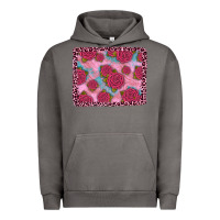 Pigment Tornado pink rose leopard background Urban Hoodie - JahusDesignShop