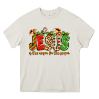 Cream jesus is the reason for the season Heavy Core Tee - texasbilliewilder