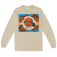 Mushroom basketball Long Sleeve Tee - FaDigitalArtStudio