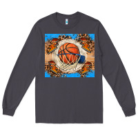 Smoke basketball Long Sleeve Tee - FaDigitalArtStudio