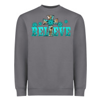 Storm western turquoise's gemstones cross believe Heavyweight Sweatshirt - BarkalooDesign