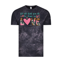 Cloud Black let all that you do be done in love Vintage Tee - OliviaCreatesArt