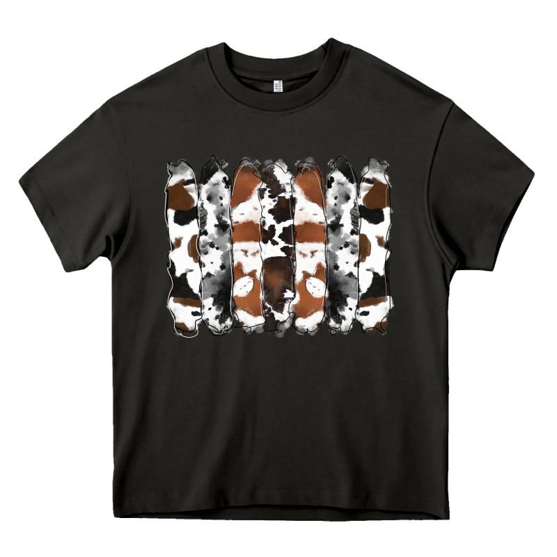 Cowhide Brushstrokes Heavy Core Tee by RanaPortraitStore | Teevron