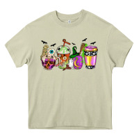 Halloween Coffee Cups Heavy Core Tee | Teevron