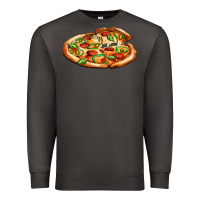 Smoke big pizza Premium Sweatshirt - AdoDesignShop