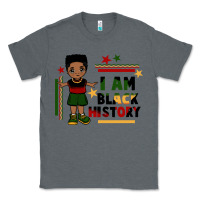 Charcoal Heather i am black history black boy  juneteenth Classic Tee - CowGirlArtShop