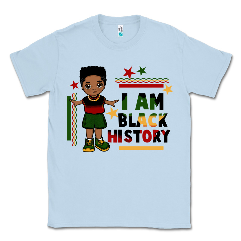 I Am Black History Black Boy  Juneteenth Classic Tee by CowGirlArtShop | Teevron