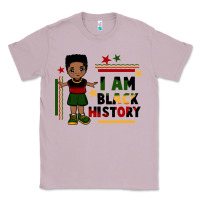 Lilac i am black history black boy  juneteenth Classic Tee - CowGirlArtShop