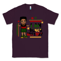 Plum i am black history black boy  juneteenth Classic Tee - CowGirlArtShop