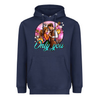Navy only you and couple with keys Heavyweight Hoodie - AdoDesignShop
