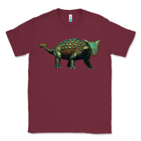 Burgundy ankylosaurus Classic Tee - Artiststas