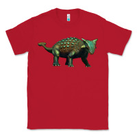 Red ankylosaurus Classic Tee - Artiststas