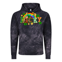 Cloud Black lucky gnome St. Patricks Day Vintage Hoodie - FaDigitalArtStudio