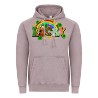 Lucky Gnome St. Patricks Day Vintage Hoodie | Teevron
